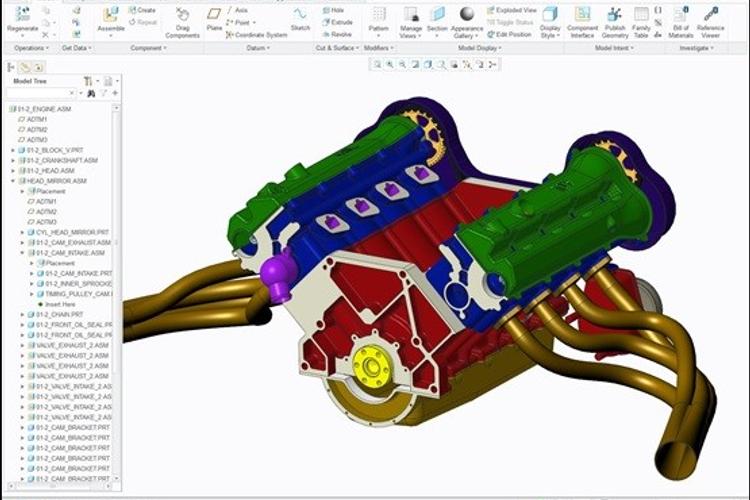 PTC Creo 3D CAD Modeling Software